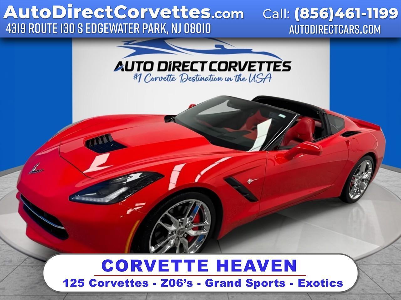 2015 Chevrolet Corvette 2dr Stingray Z51 Cpe w/3LT