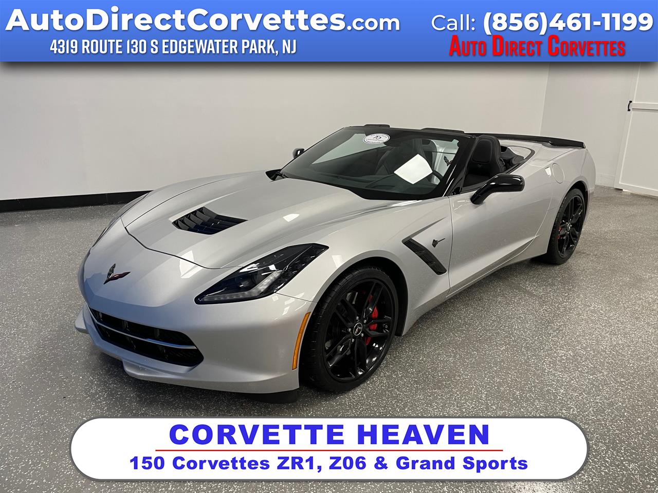 2015 Chevrolet Corvette 2dr Stingray Z51 Conv w/3LT