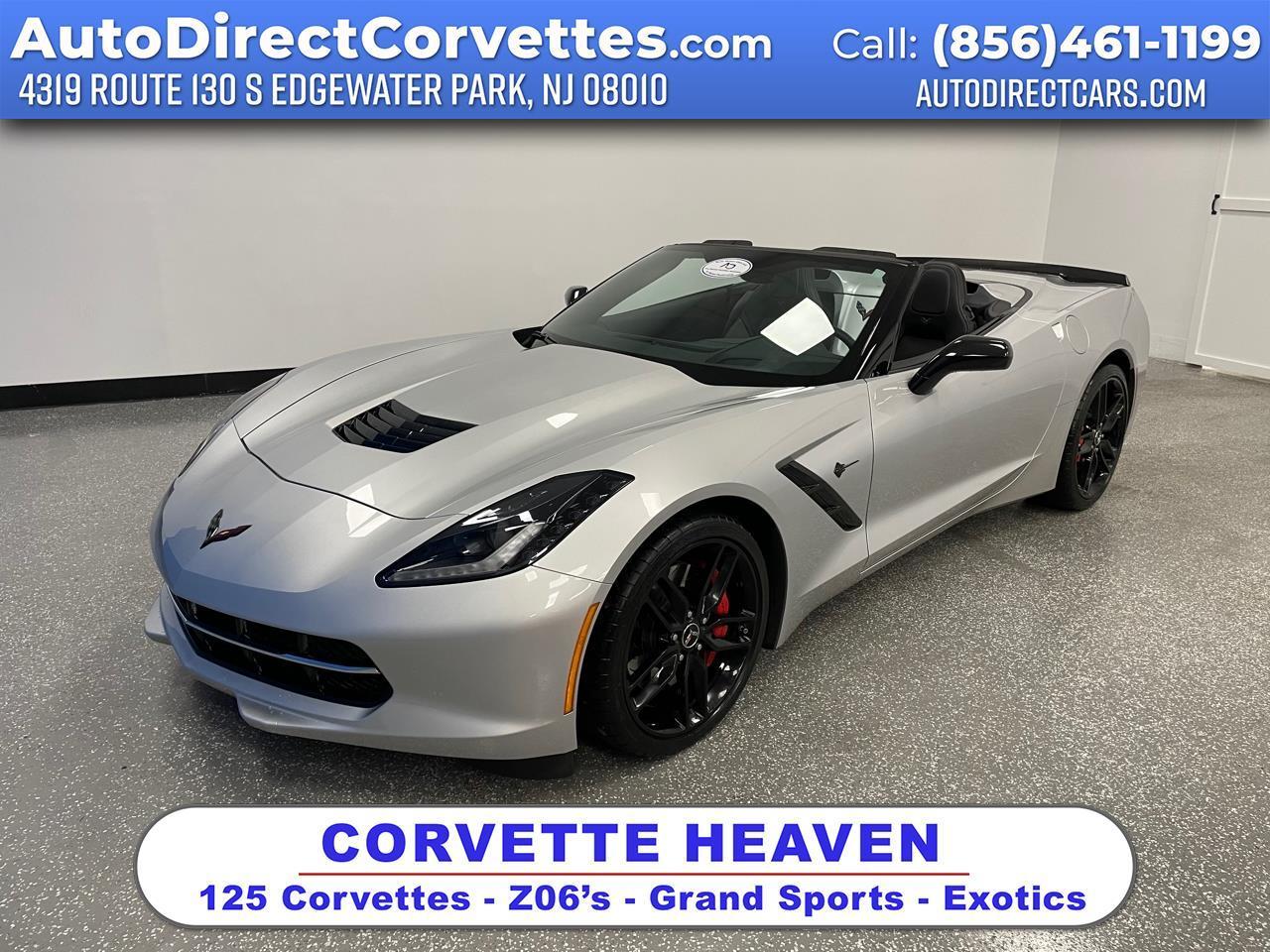 2015 Chevrolet Corvette 2dr Stingray Z51 Conv w/3LT