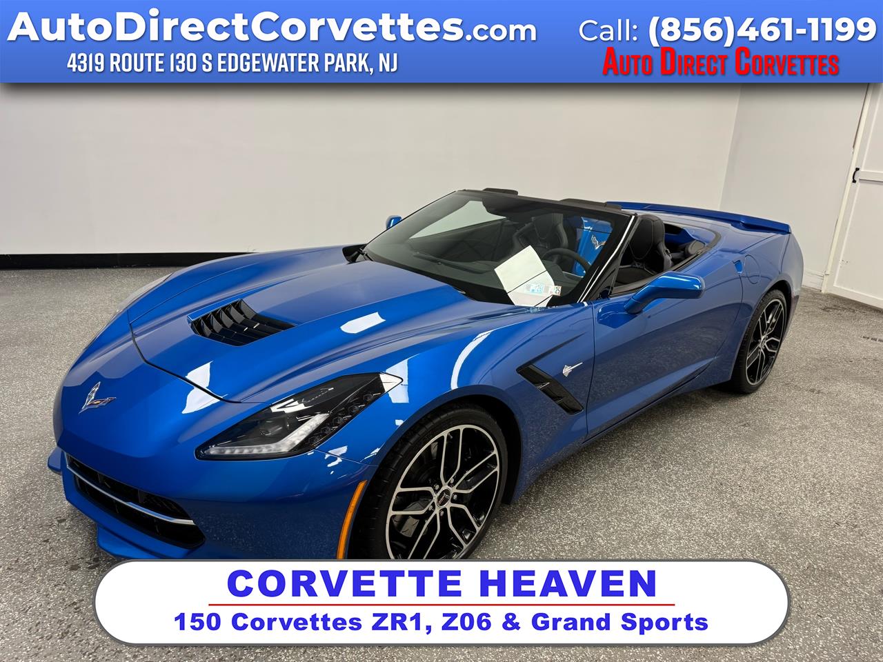 2016 Chevrolet Corvette 2dr Stingray Z51 Conv w/1LT