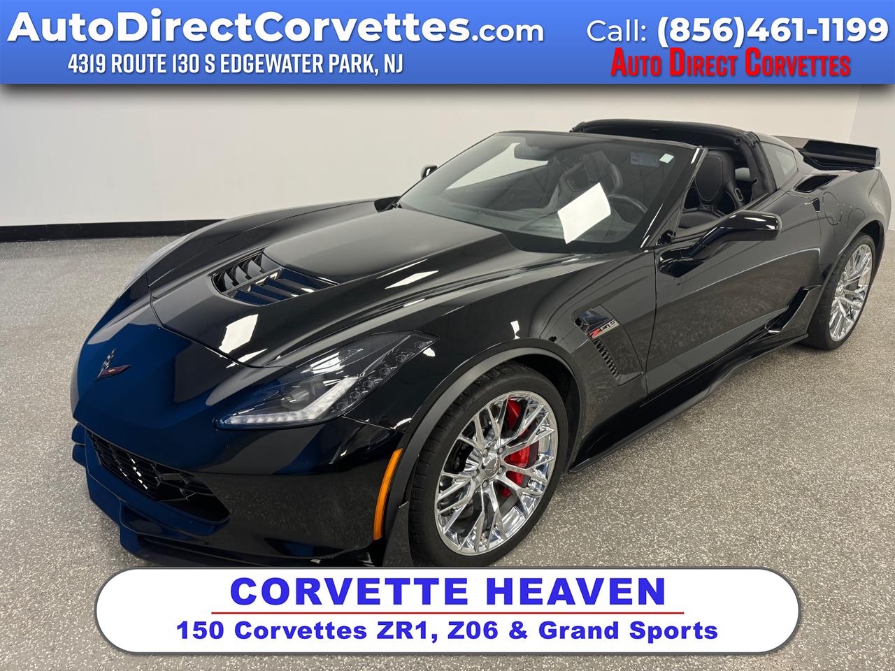 2016 Chevrolet Corvette 2dr Z06 Cpe w/3LZ