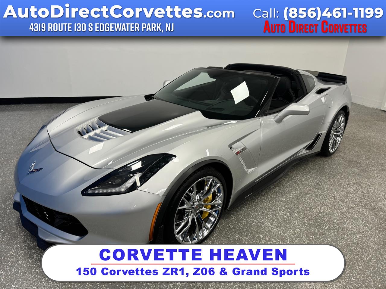 2016 Chevrolet Corvette 2dr Z06 Cpe w/3LZ