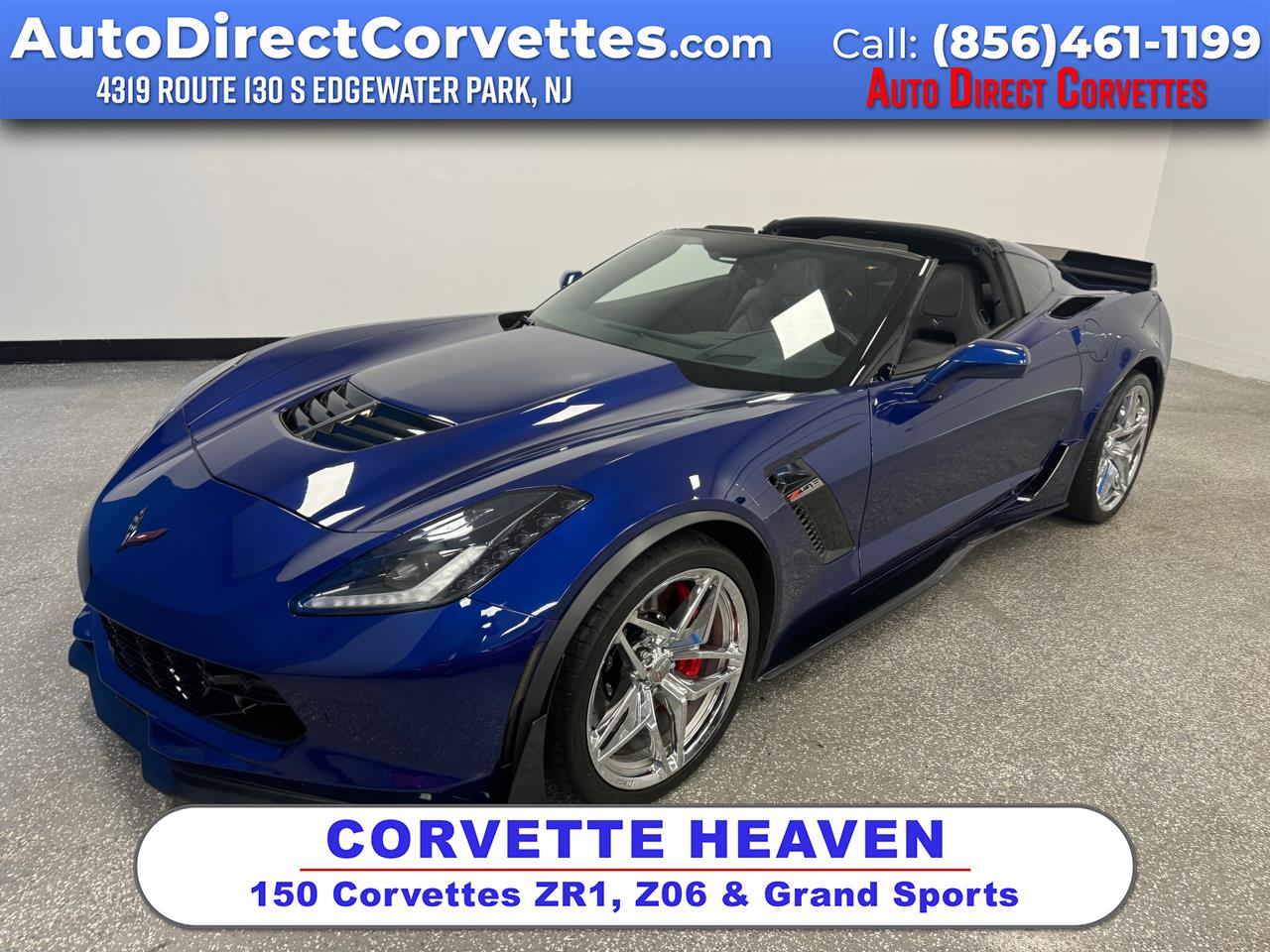 2016 Chevrolet Corvette 2dr Z06 Cpe w/2LZ