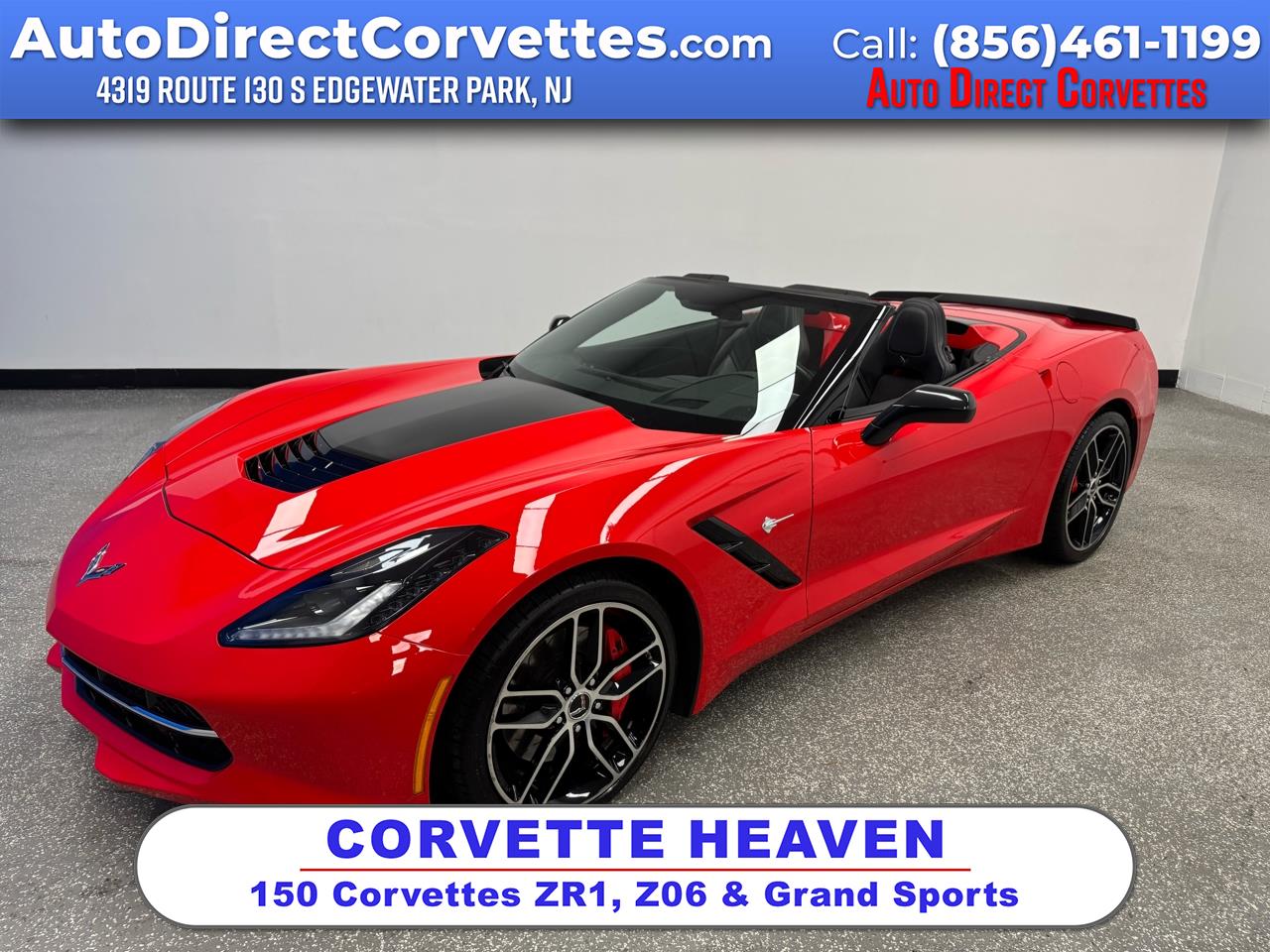 2015 Chevrolet Corvette 2dr Stingray Z51 Conv w/3LT