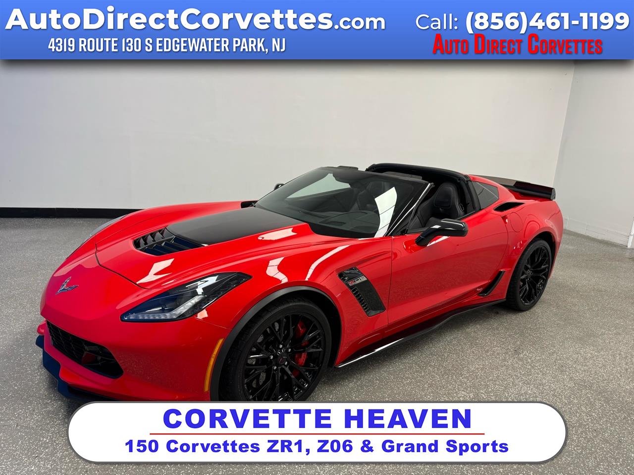 2016 Chevrolet Corvette 2dr Z06 Cpe w/3LZ