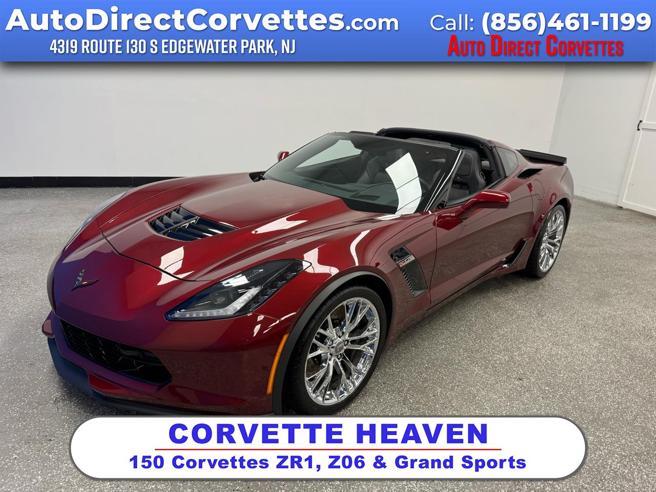 2016 Chevrolet Corvette 2dr Z06 Cpe w/2LZ
