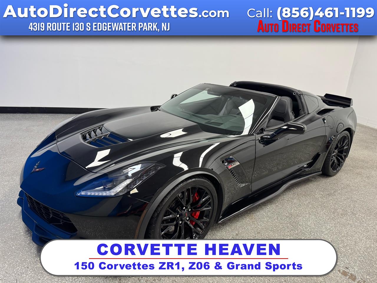 2016 Chevrolet Corvette 2dr Z06 Cpe w/1LZ