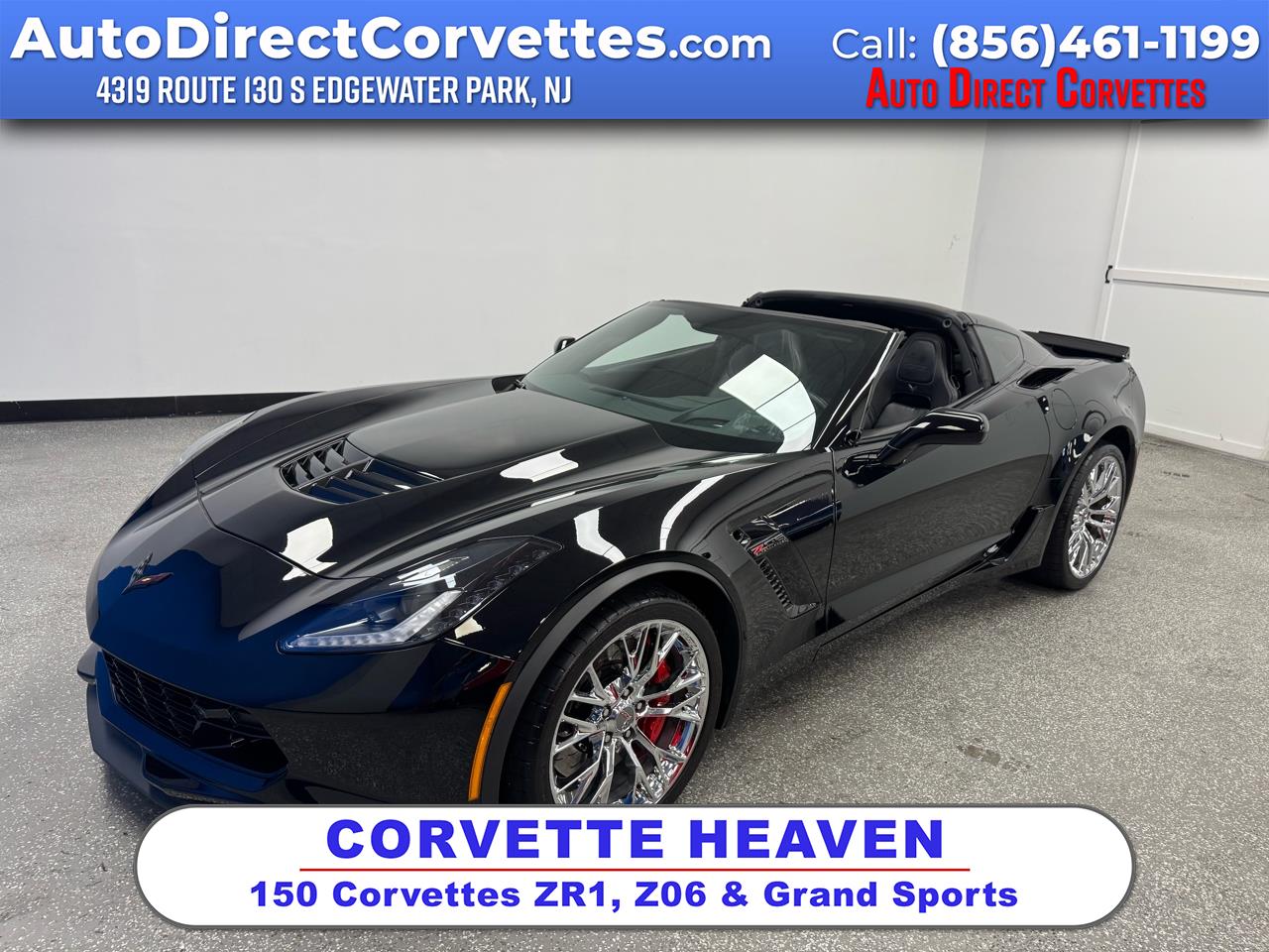 2016 Chevrolet Corvette 2dr Z06 Cpe w/2LZ