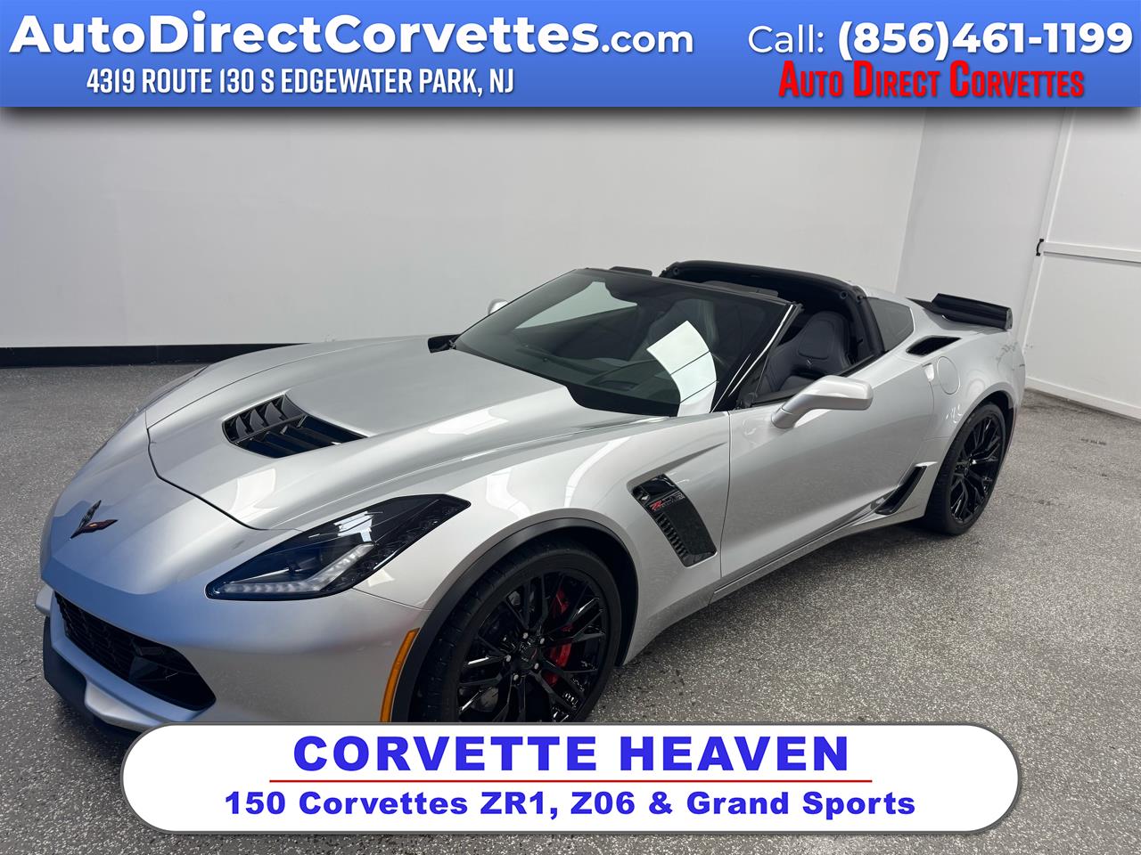 2016 Chevrolet Corvette 2dr Z06 Cpe w/2LZ