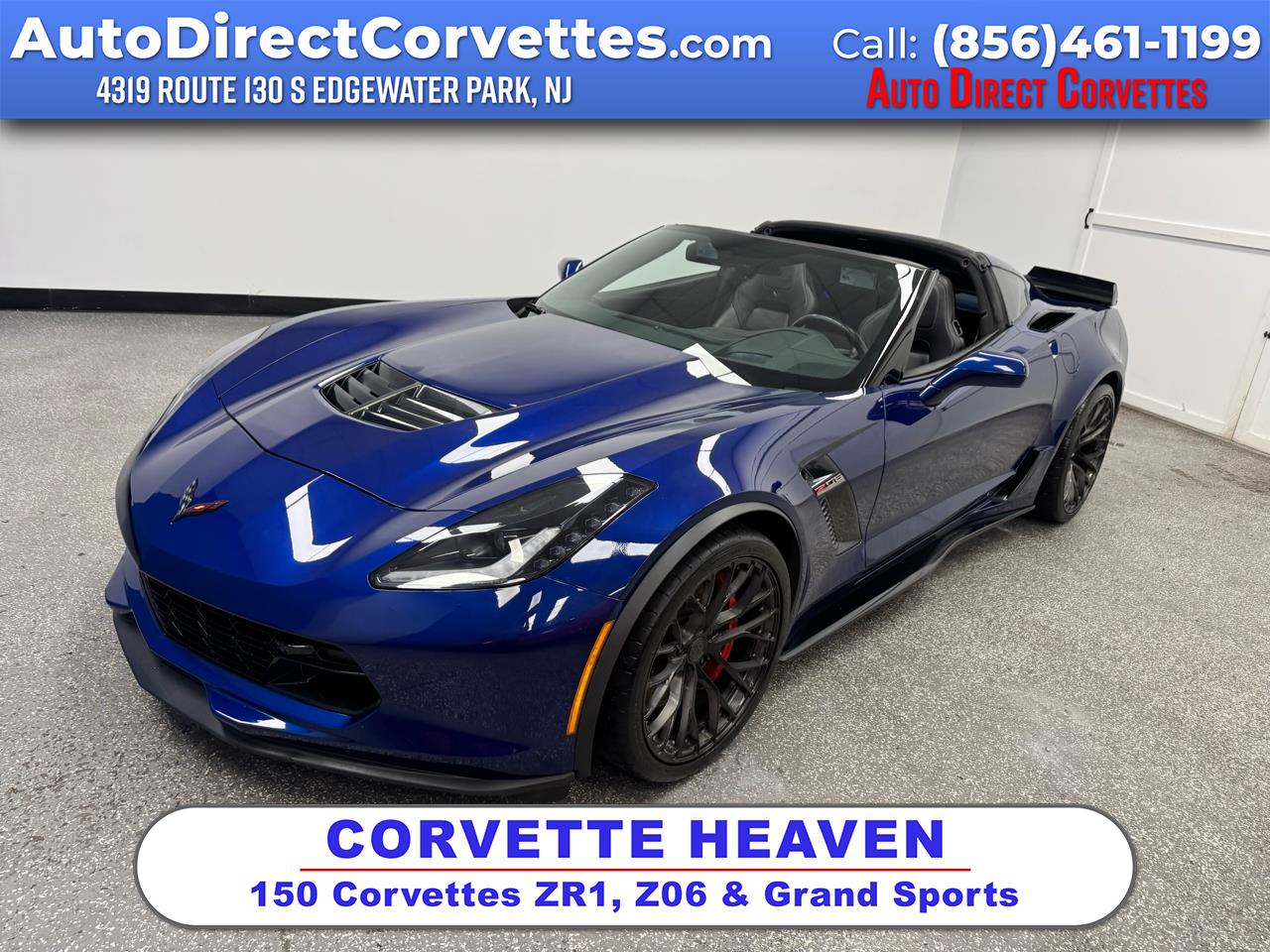 2016 Chevrolet Corvette 2dr Z06 Cpe w/2LZ