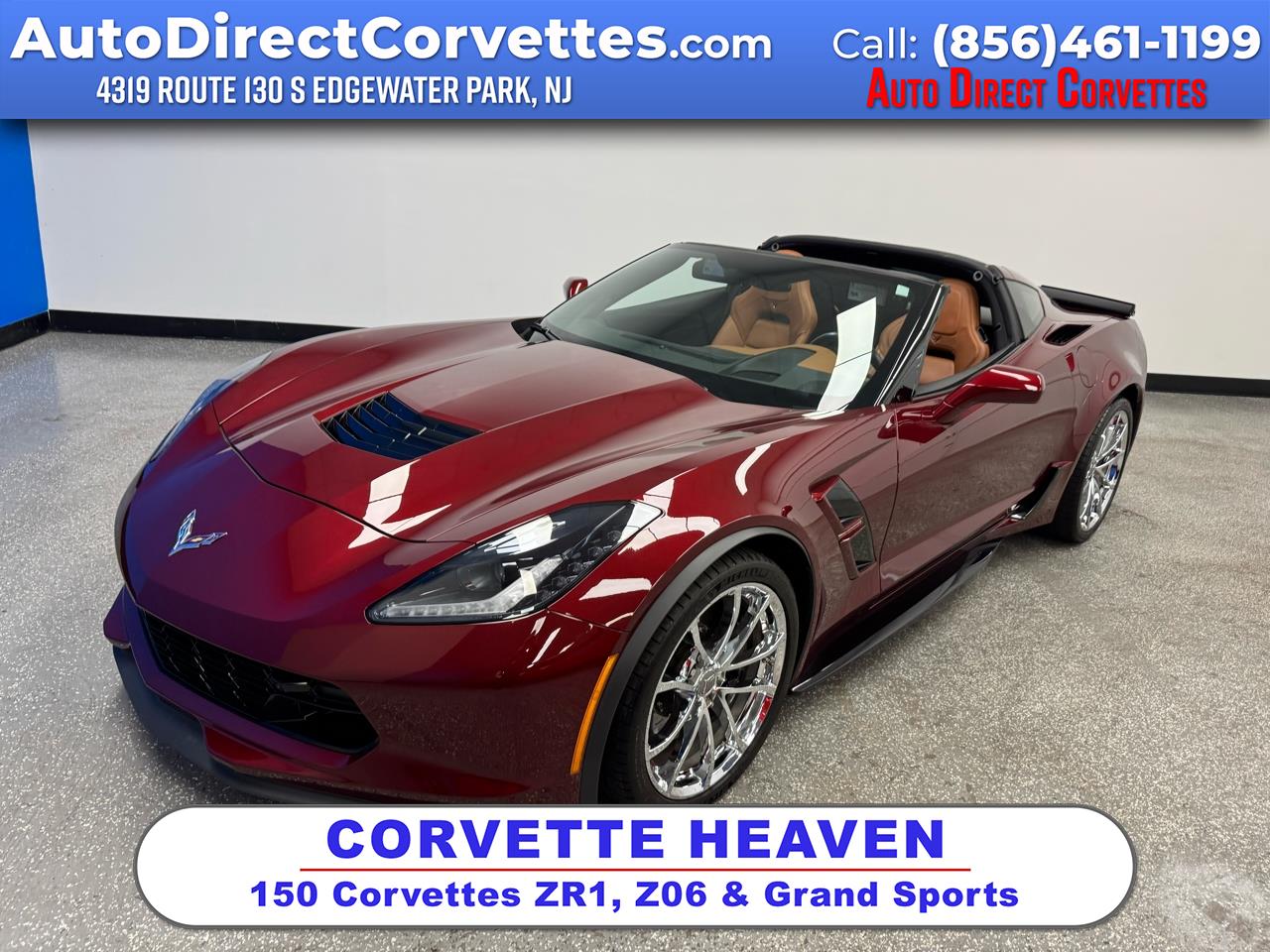 2019 Chevrolet Corvette 2dr Grand Sport Cpe w/2LT
