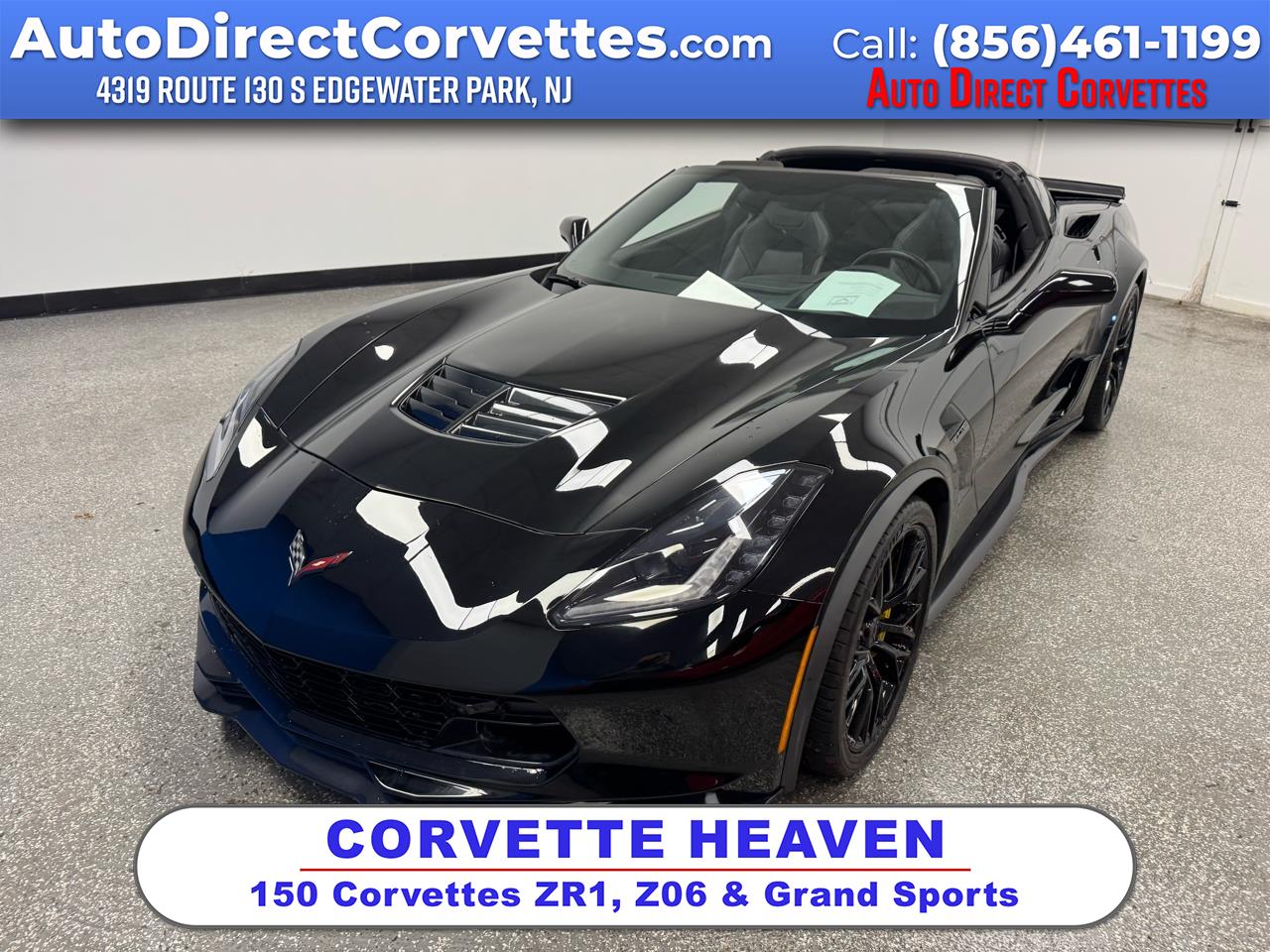 2016 Chevrolet Corvette 2dr Z06 Cpe w/2LZ