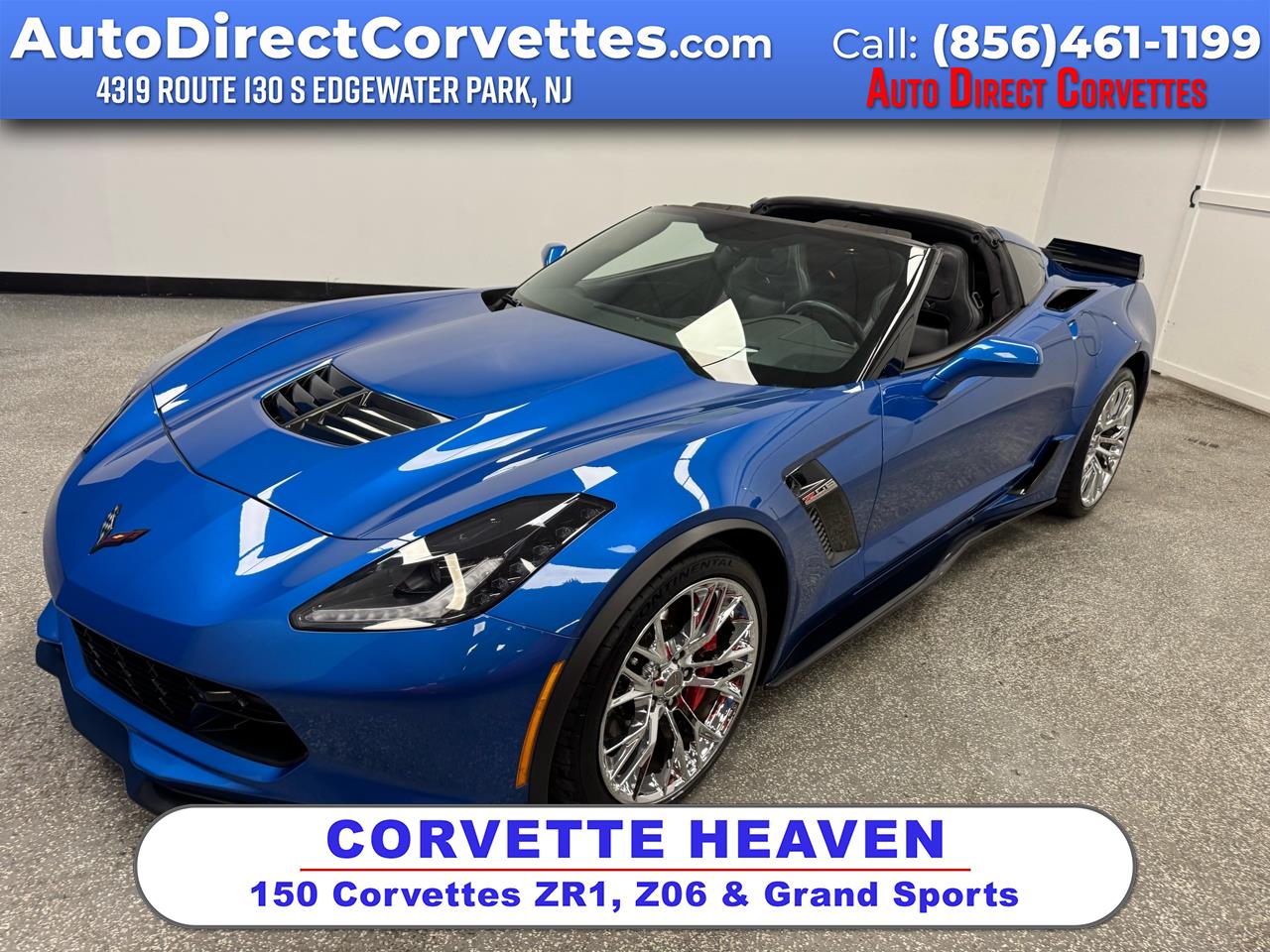 2016 Chevrolet Corvette 2dr Z06 Cpe w/3LZ