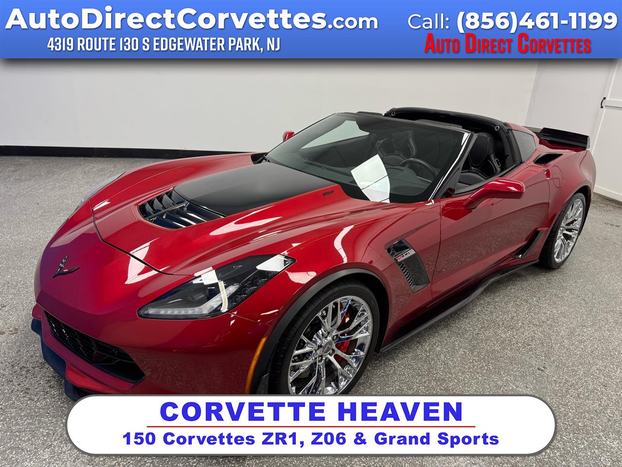 2015 Chevrolet Corvette 2dr Z06 Cpe w/2LZ
