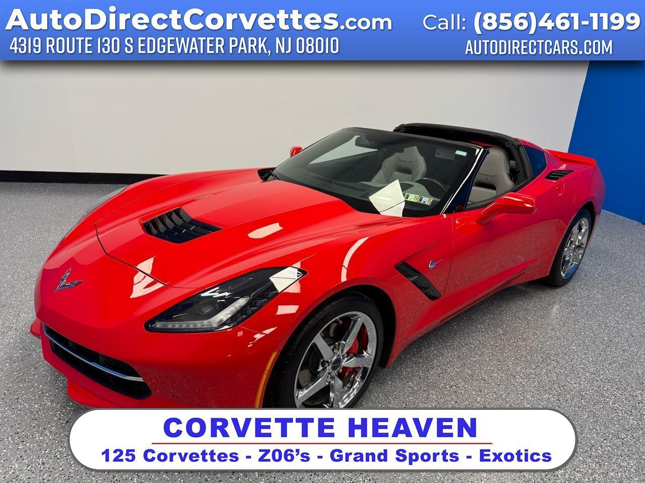 2014 Chevrolet Corvette Stingray 2dr Cpe w/3LT