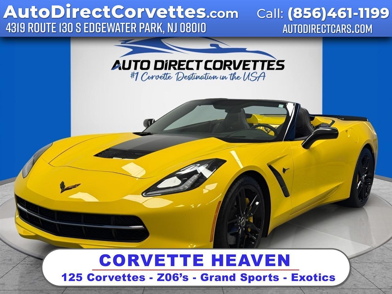 2015 Chevrolet Corvette 2dr Stingray Z51 Conv w/2LT