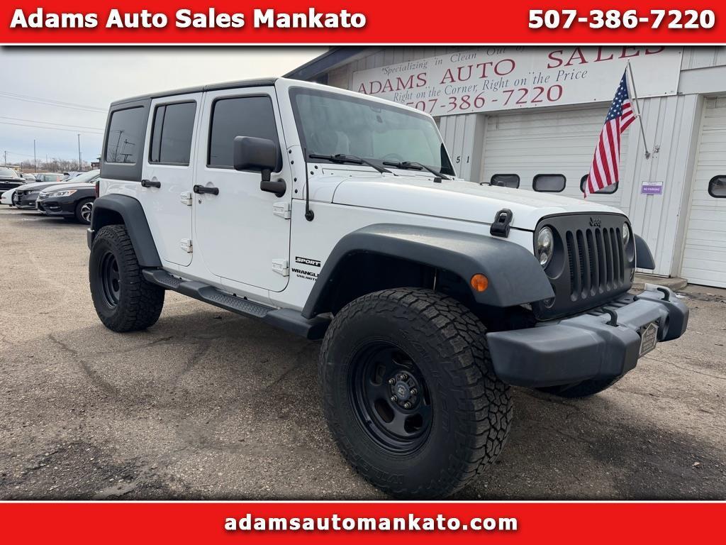 2016 Jeep Wrangler Unlimited 4WD 4dr Sport