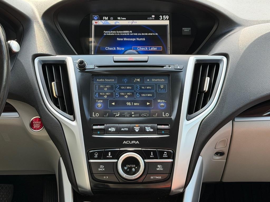 Acura TLX 4dr Sdn FWD Tech 2015
