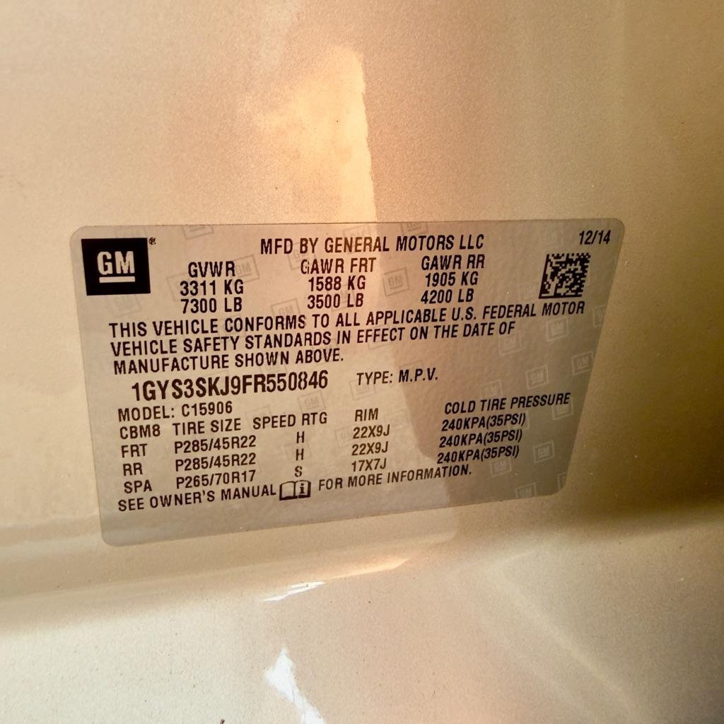 Cadillac Escalade ESV 2WD 4dr Luxury 2015