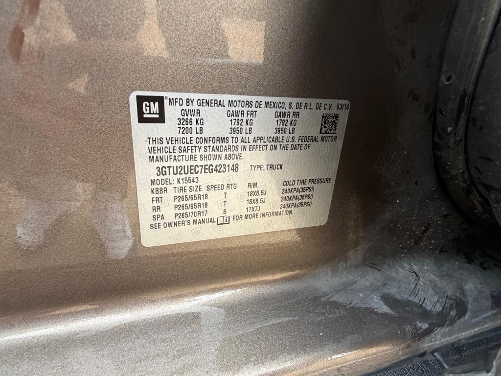 GMC Sierra 1500 4WD Crew Cab 143.5" SLE 2014