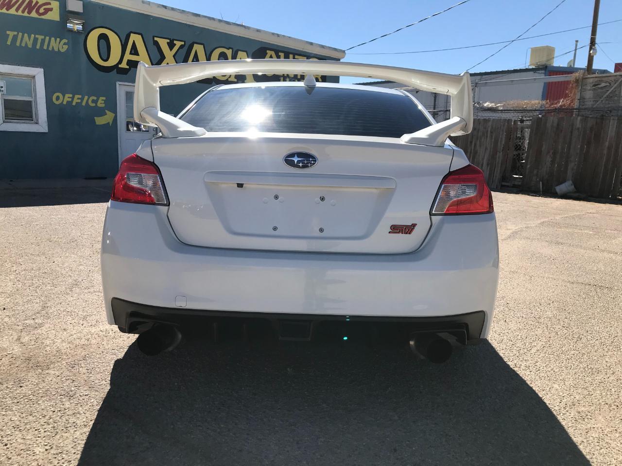 Subaru WRX STI Limited w/Wing 6M 2018