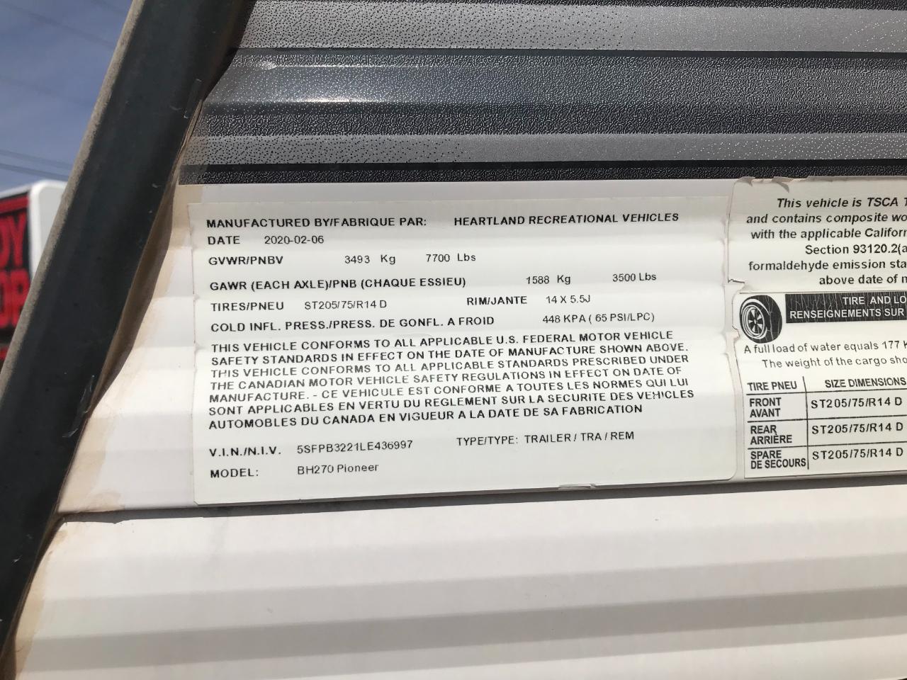 Heartland Pioneer  2020