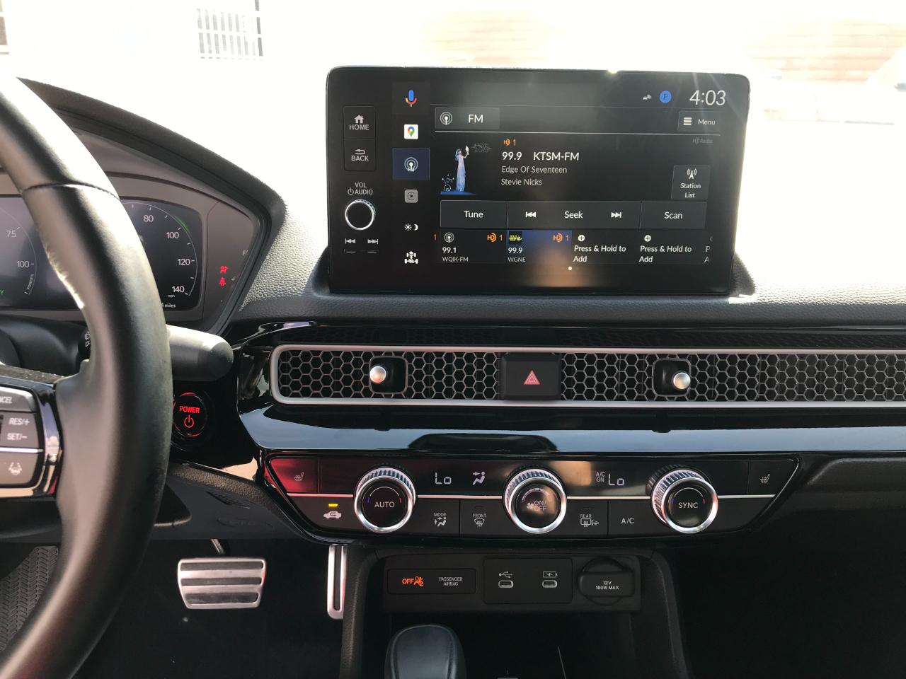 Honda Civic Sport Hybrid 2025
