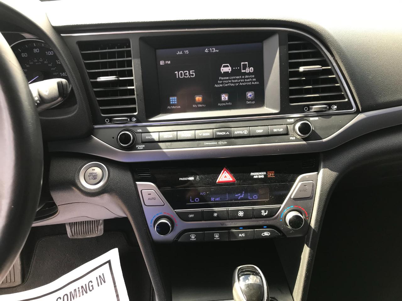 Hyundai Elantra Value Edition 4D Sedan 2017