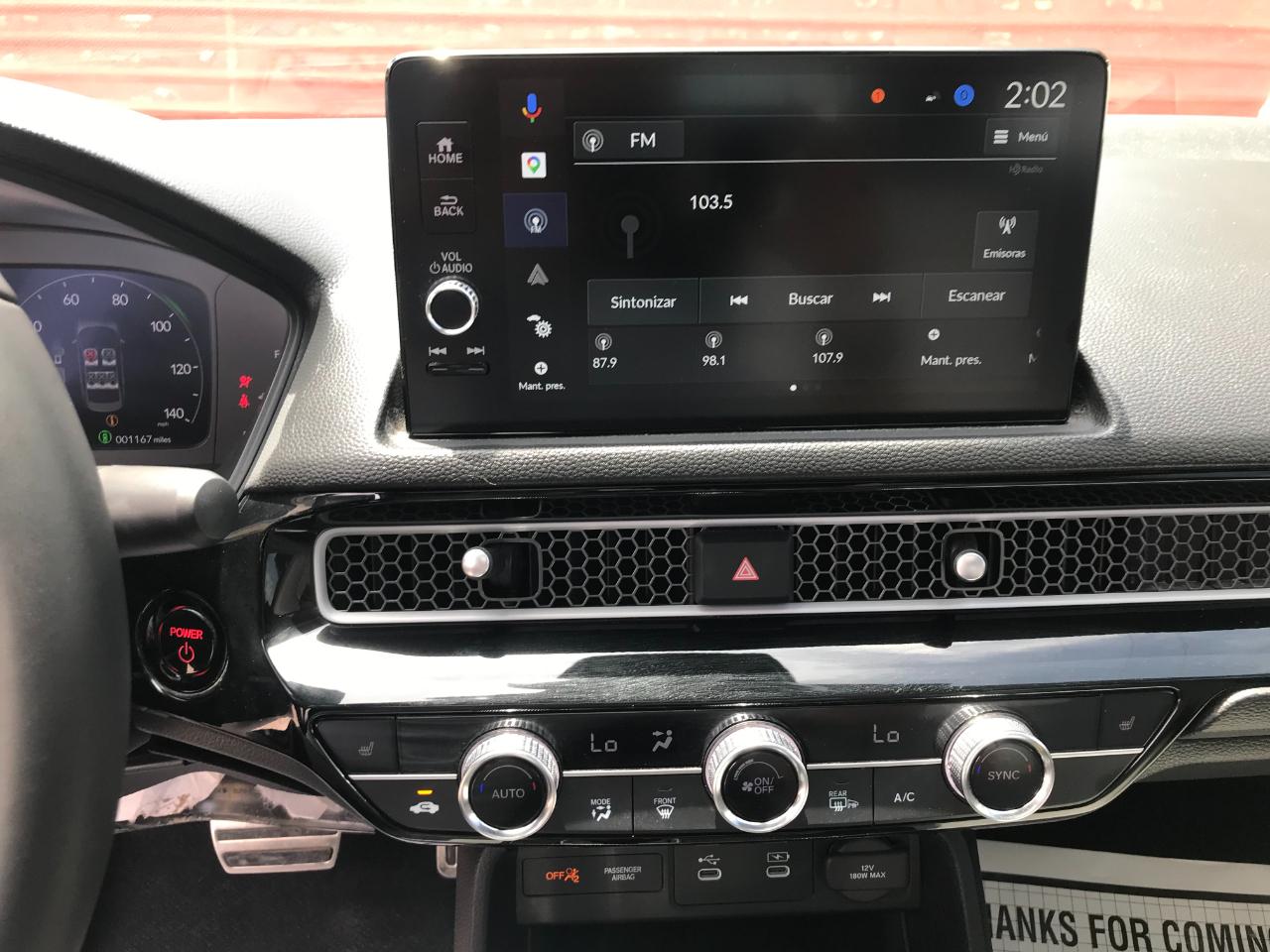 Honda Civic Sport Hybrid 2026