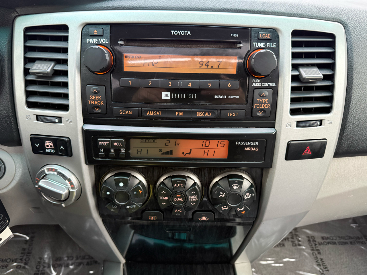 Toyota 4Runner 4WD 4dr V6 Limited (Natl) 2007