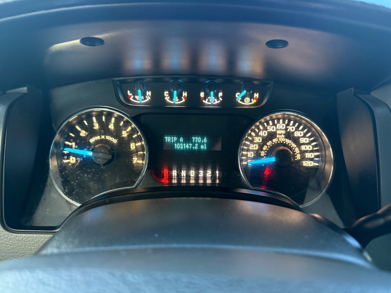 Ford F-150 4WD SuperCab 145" Lariat 2012