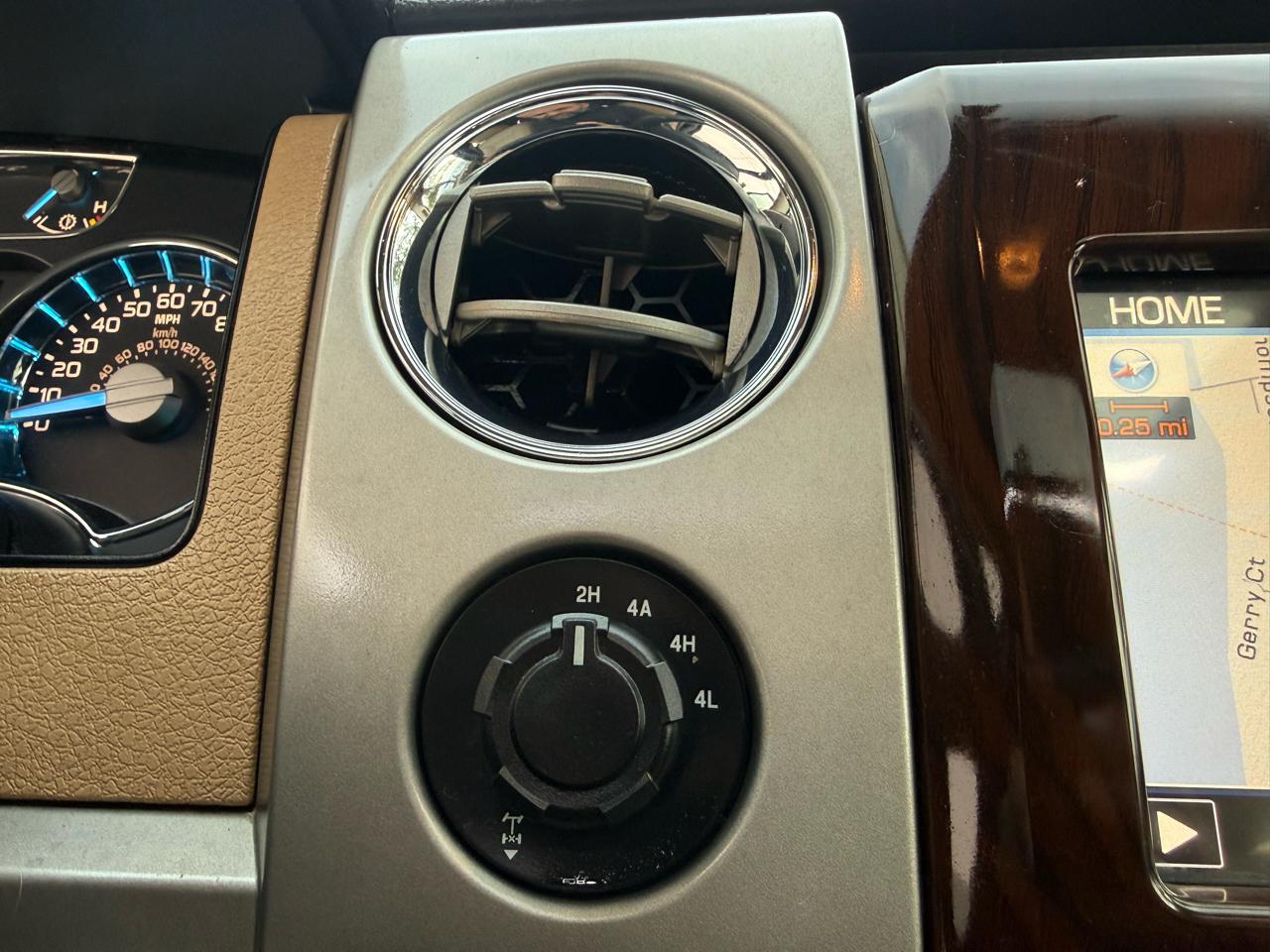 Ford F-150 4WD SuperCrew 145" Platinum 2012