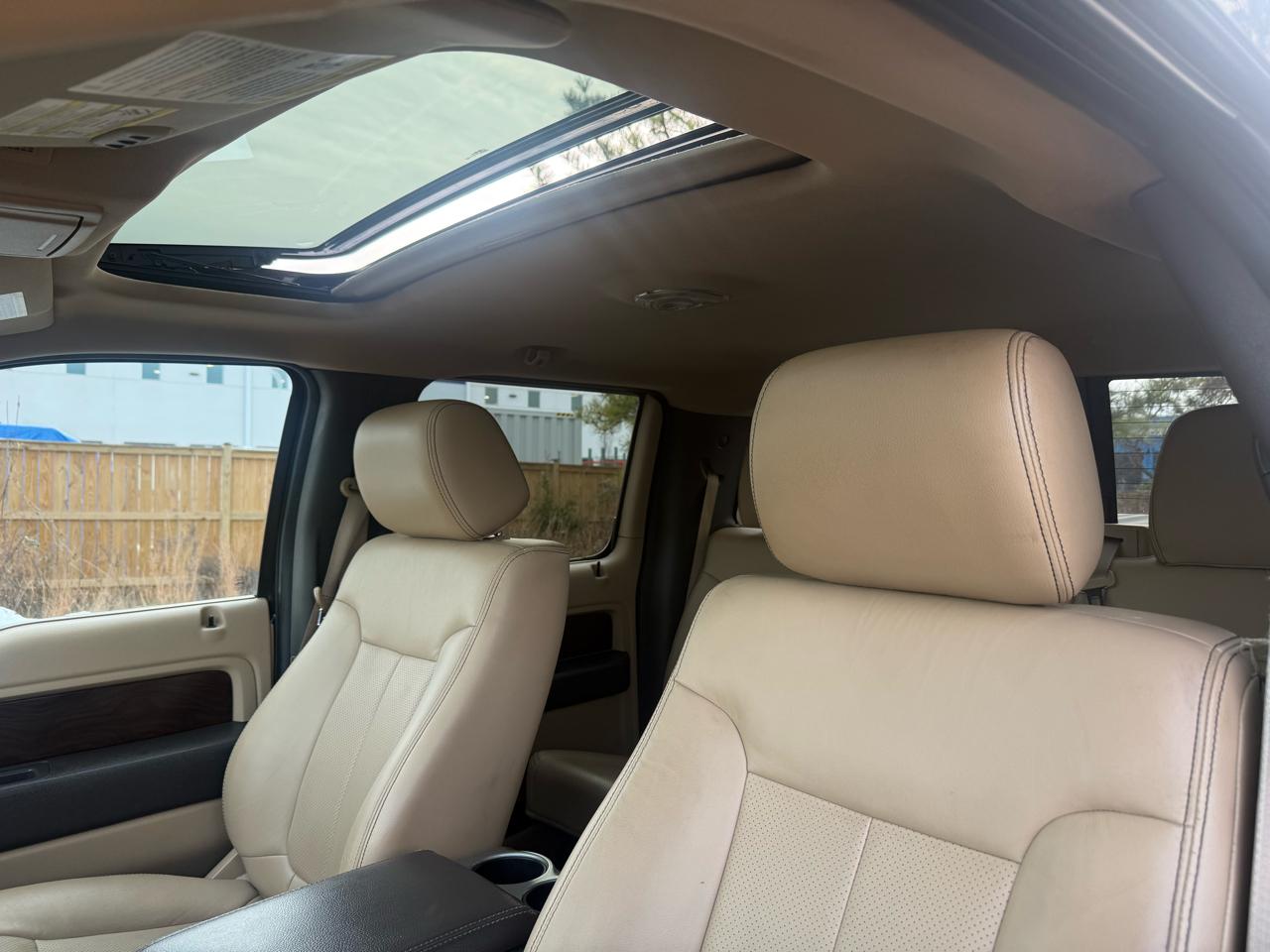 Ford F-150 4WD SuperCrew 145" Platinum 2012