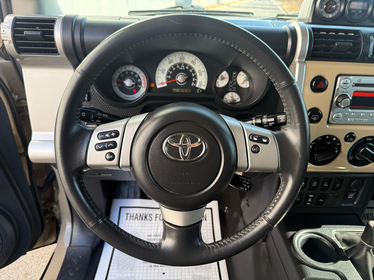 Toyota FJ Cruiser 4WD 4dr Man (Natl) 2011