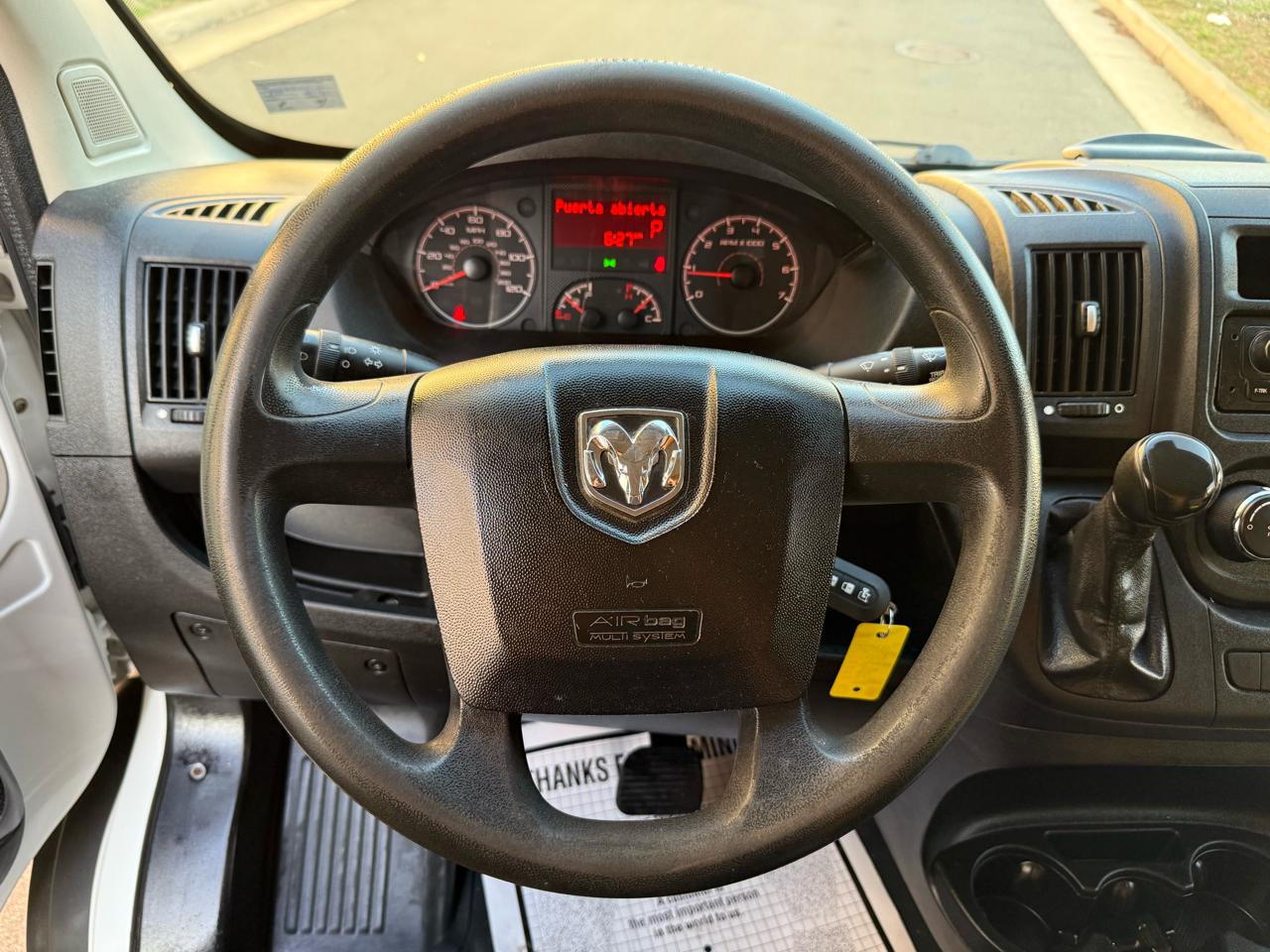 RAM ProMaster Cargo Van 1500 Low Roof 136" WB 2016