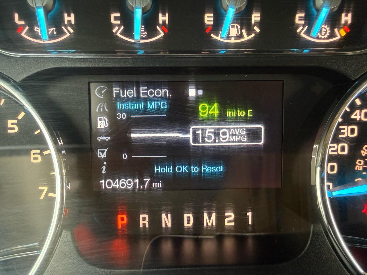 Ford F-150 4WD SuperCrew 145" Platinum 2012