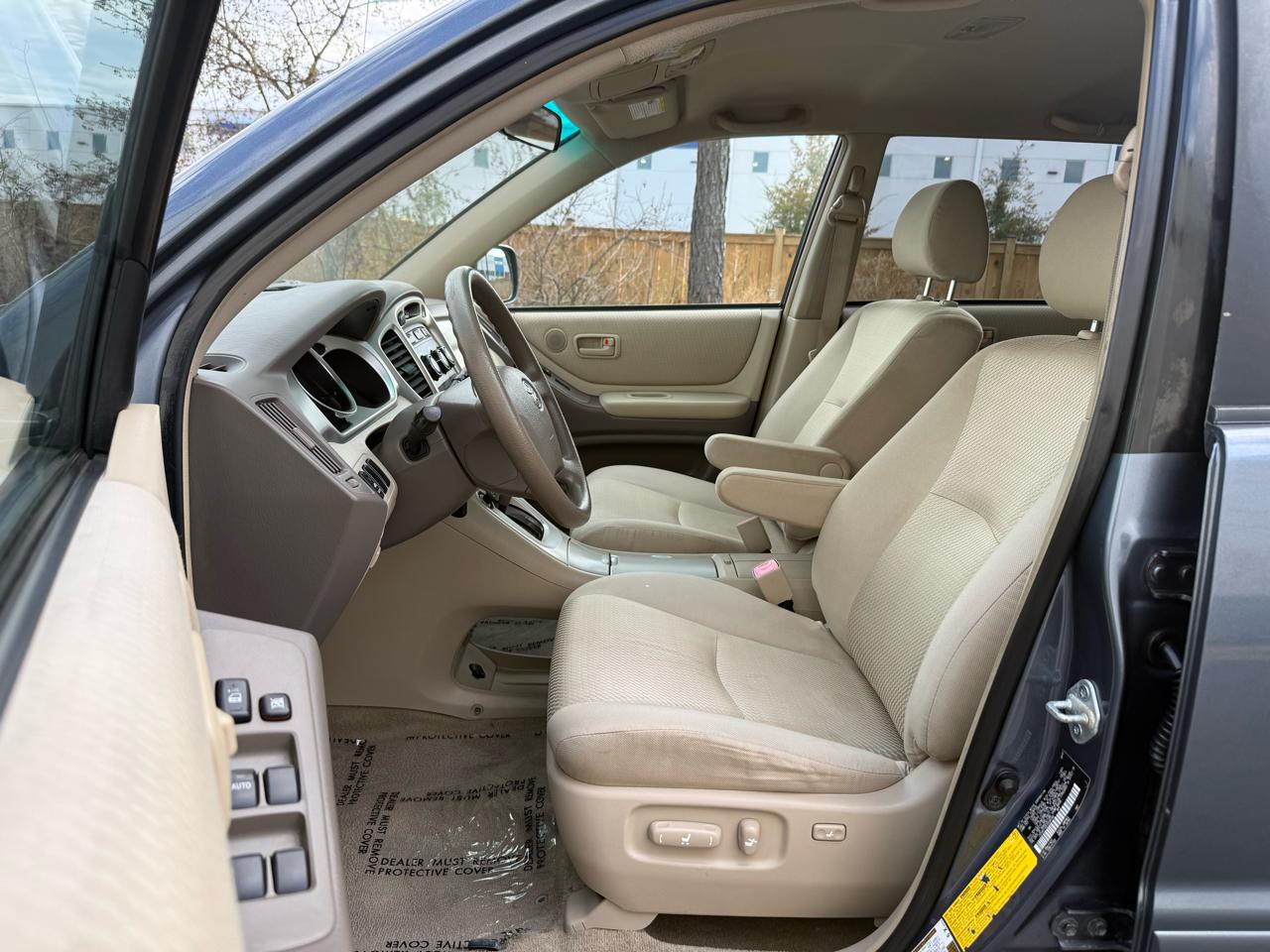 Toyota Highlander 4WD 4dr 4-Cyl (Natl) 2007