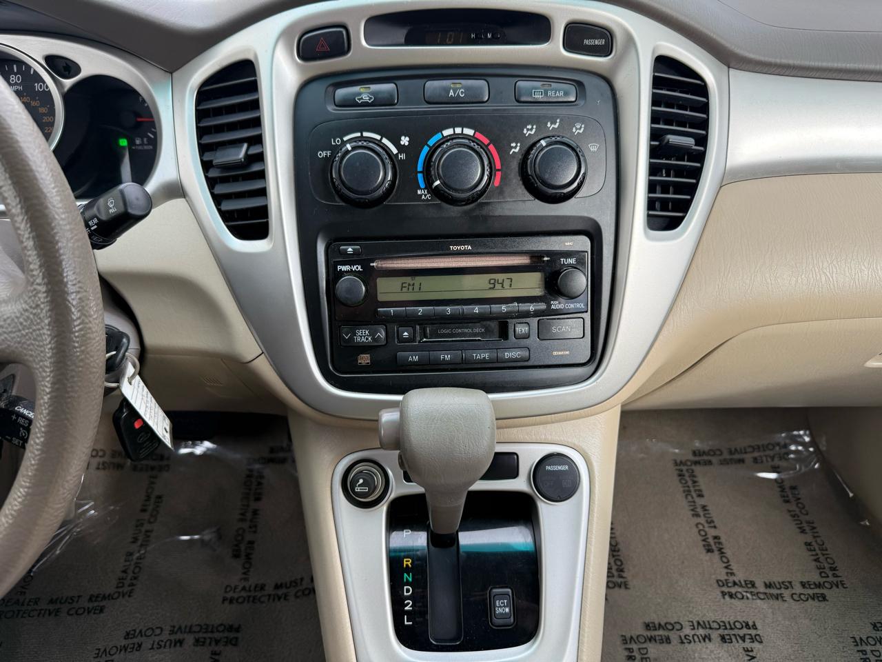 Toyota Highlander 4WD 4dr 4-Cyl (Natl) 2007