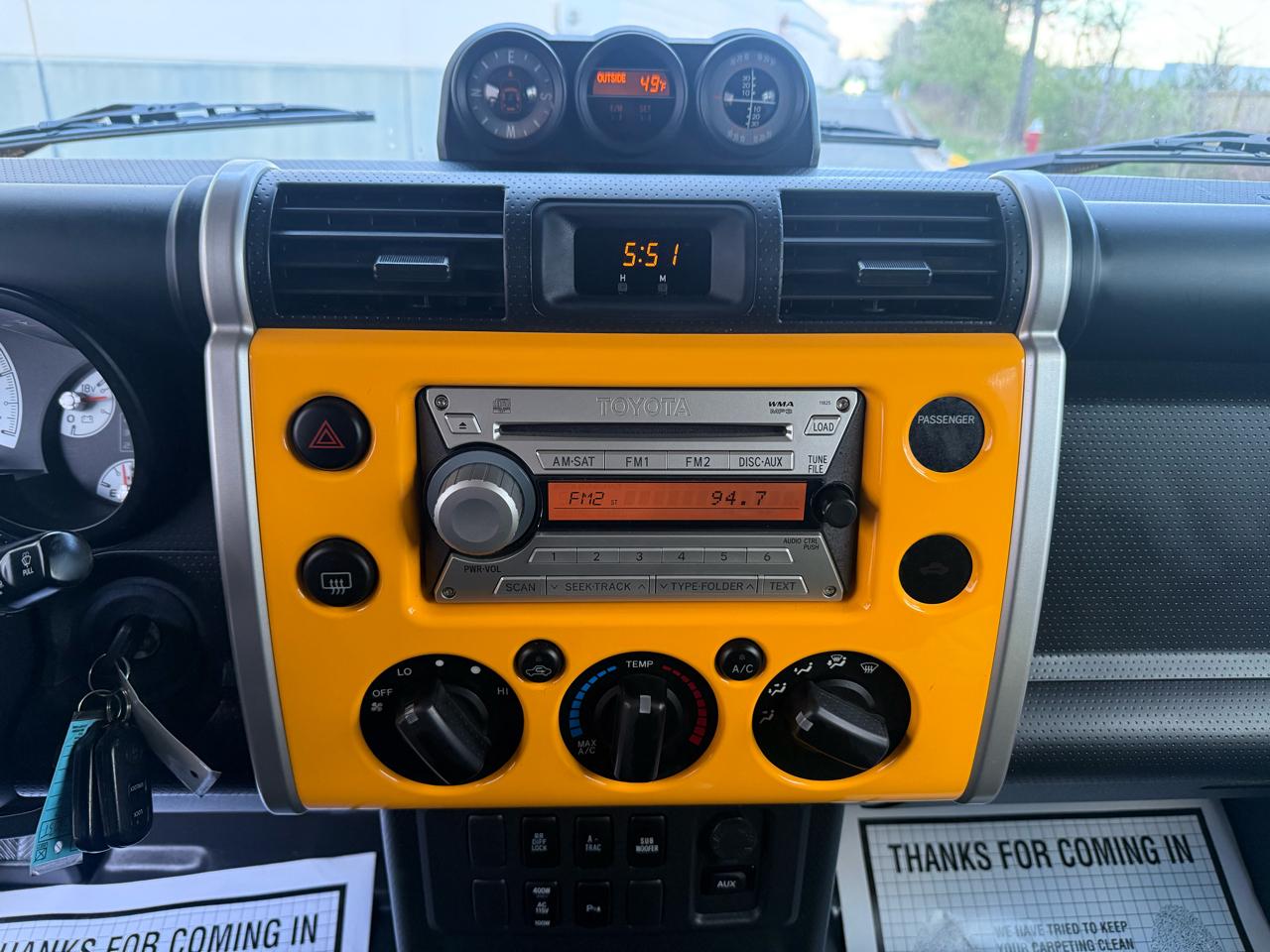 Toyota FJ Cruiser 4WD 4dr Manual (Natl) 2007