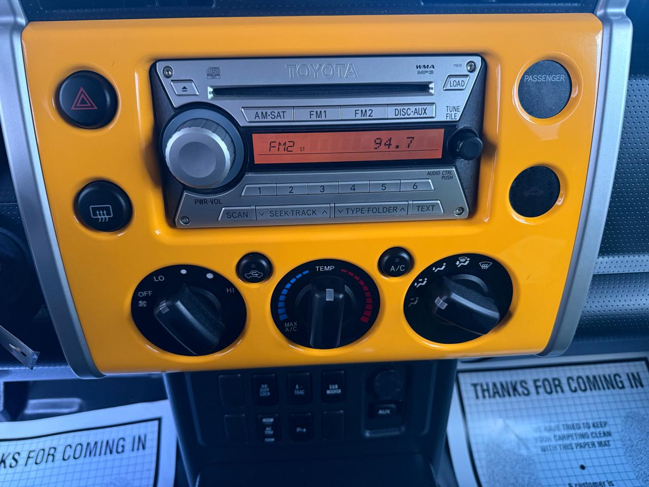 Toyota FJ Cruiser 4WD 4dr Manual (Natl) 2007