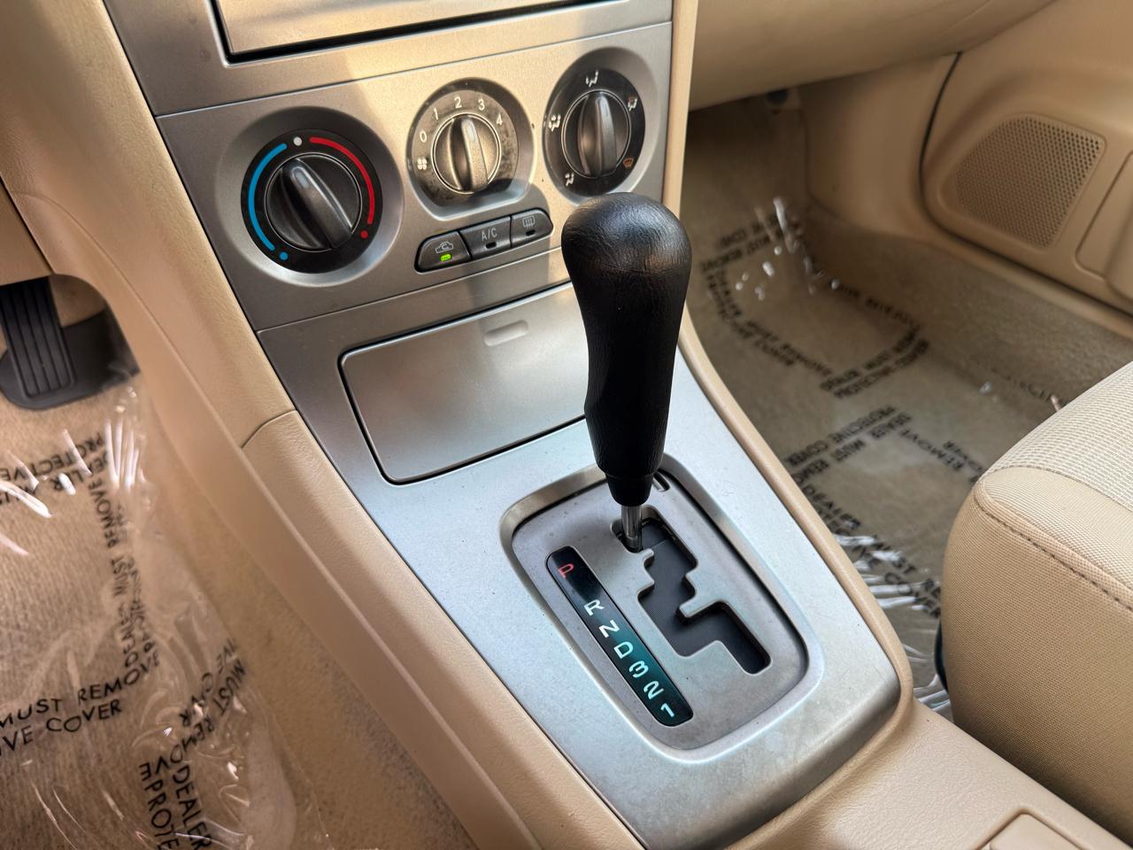 Subaru Forester AWD 4dr H4 AT X 2007