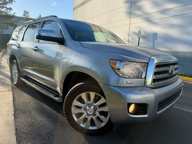 Gray 2010 Toyota Sequoia SUV / Crossover Four-Wheel Drive Automatic