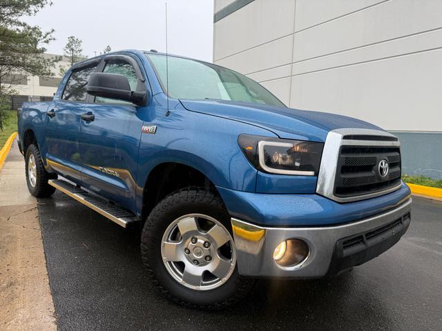 Dark Blue 2010 Toyota Tundra Pickup Truck Four-Wheel Drive Automatic