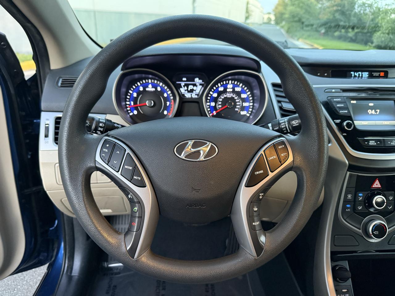 Hyundai Elantra 4dr Sdn Auto SE (Alabama Plant) 2015
