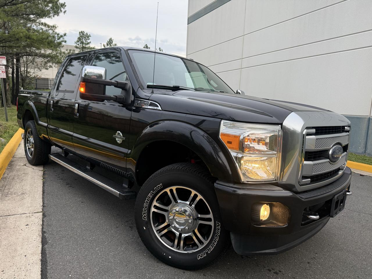 Ford Super Duty F-250 SRW 4WD Crew Cab 156" Platinum 2013