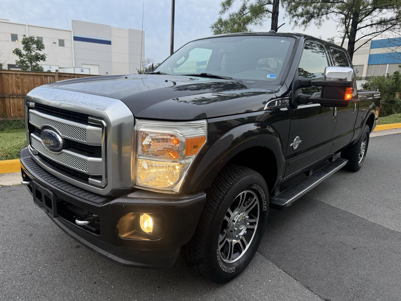 Ford Super Duty F-250 SRW 4WD Crew Cab 156" Platinum 2013