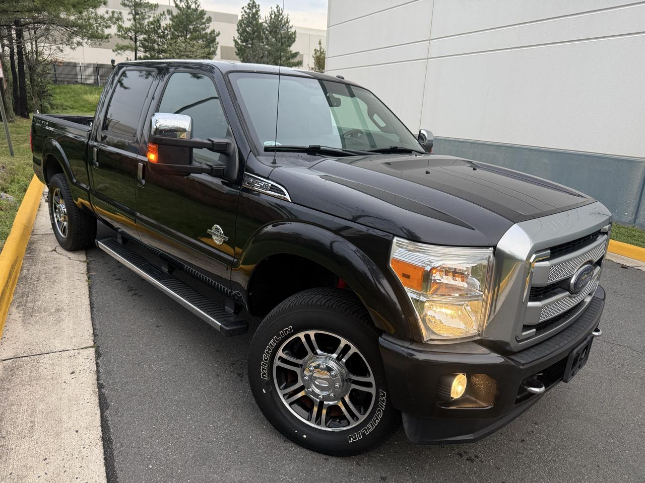 Ford Super Duty F-250 SRW 4WD Crew Cab 156" Platinum 2013