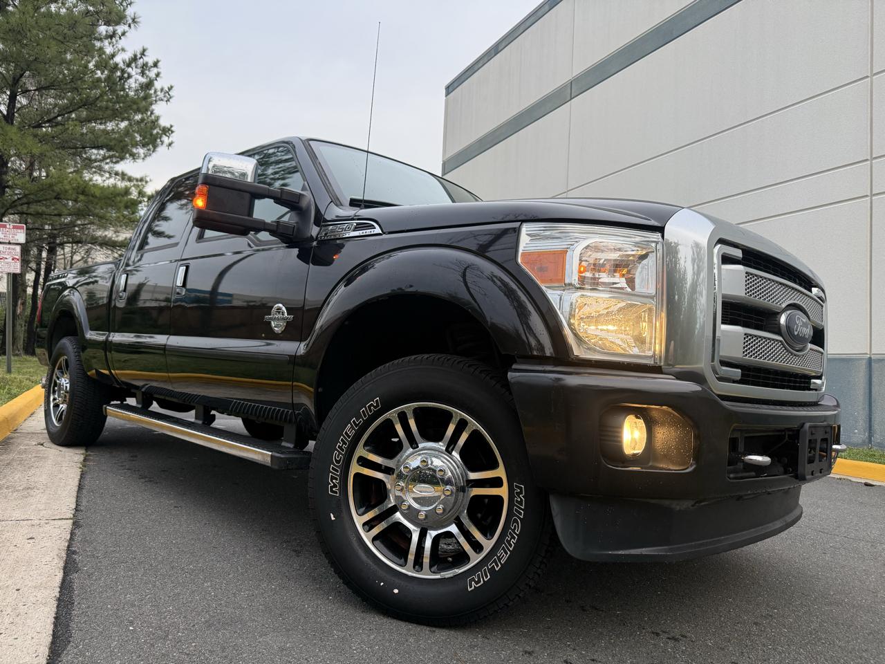 Ford Super Duty F-250 SRW 4WD Crew Cab 156" Platinum 2013