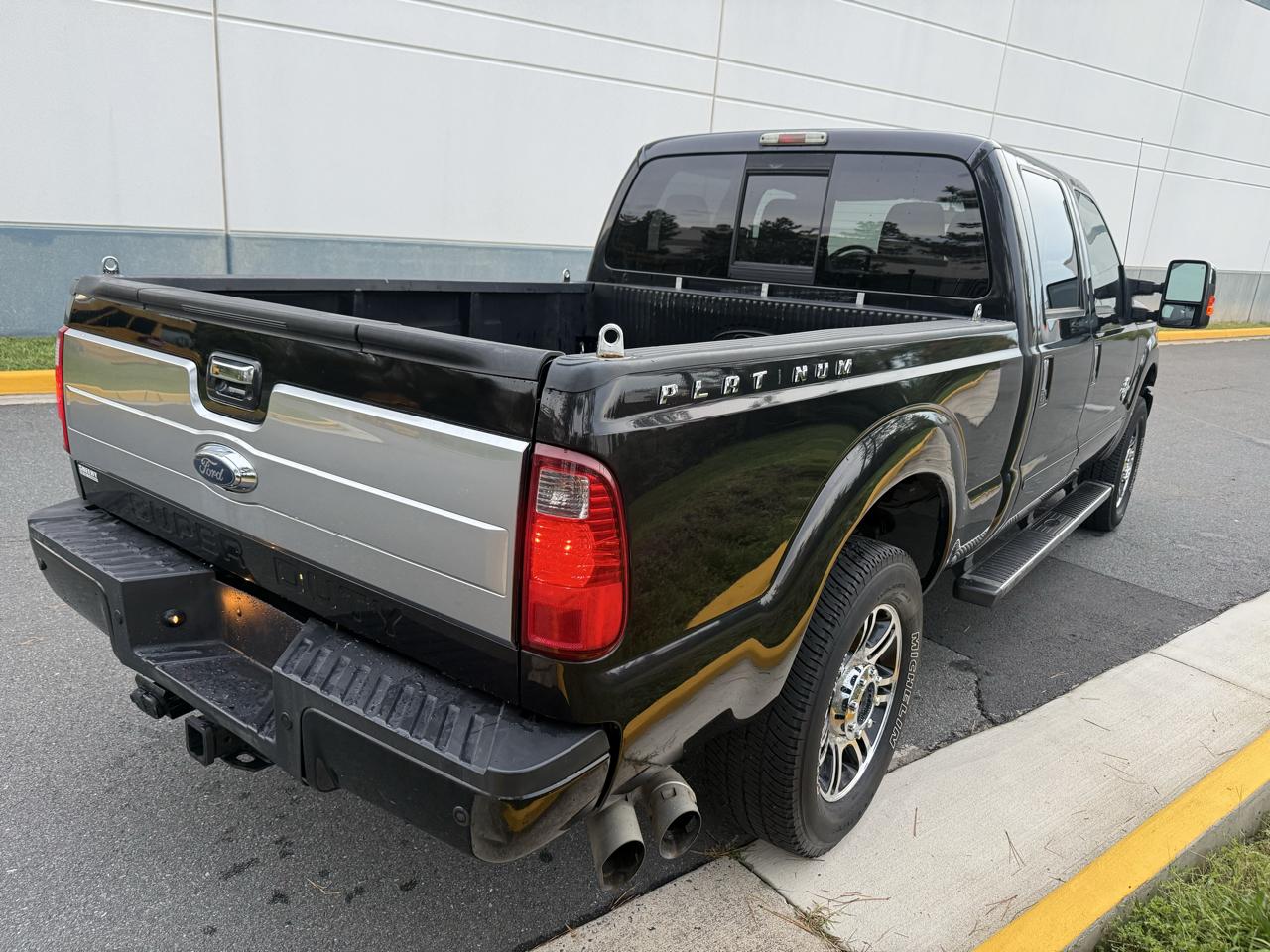 Ford Super Duty F-250 SRW 4WD Crew Cab 156" Platinum 2013
