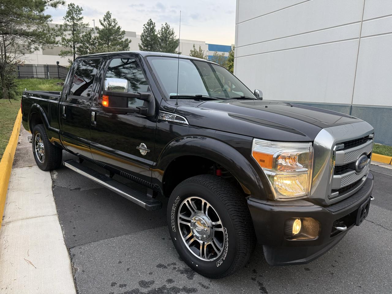 Ford Super Duty F-250 SRW 4WD Crew Cab 156" Platinum 2013